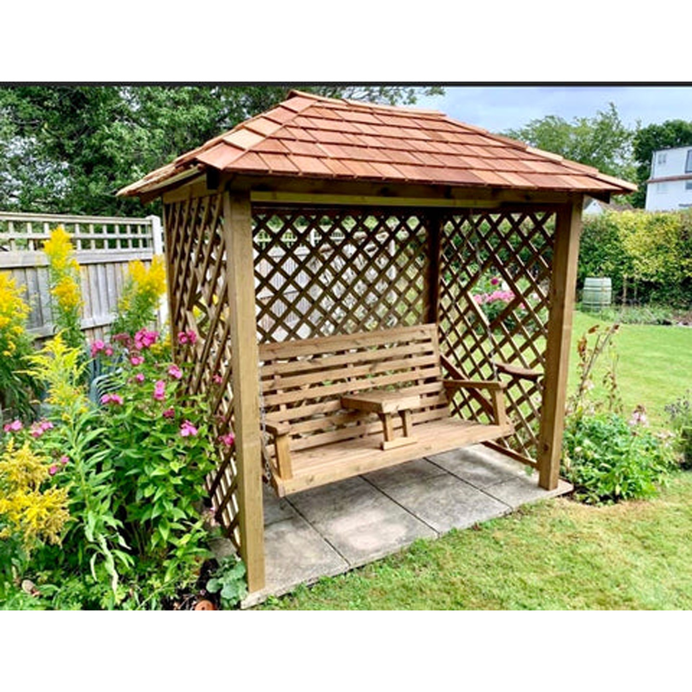 Heritage Garden Swing (Natural Finish)