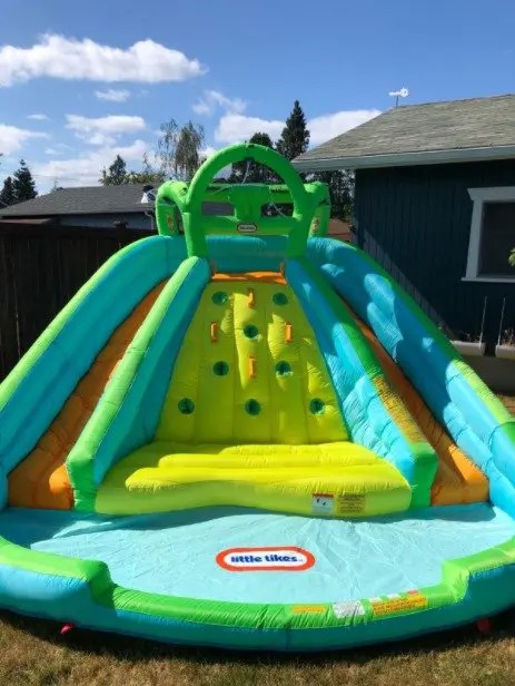 Mountain River Race Inflatable Slide Bouncer Multicolor