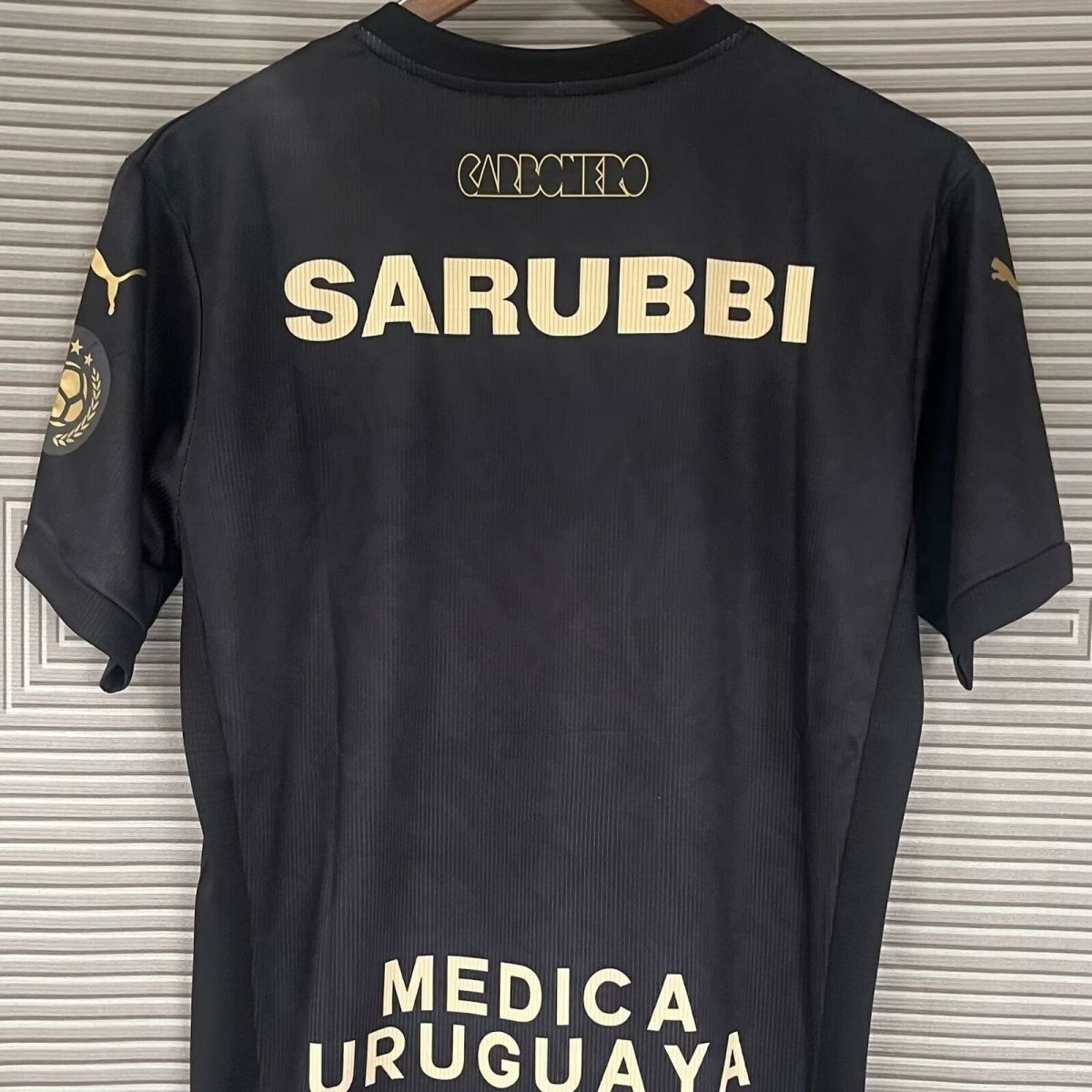 Peñarol Black Jersey Fan Version 25/26