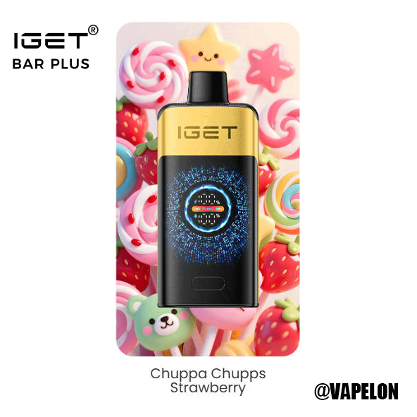IGET FALCON 25000 Puffs - Chuppa Chupps Strawberry