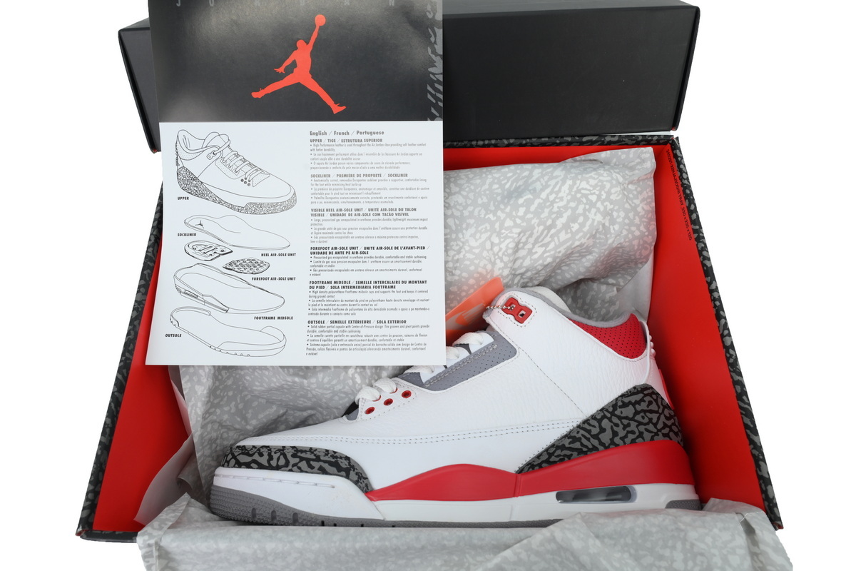 Air Jordan 3 OG Fire Red DN3707-160