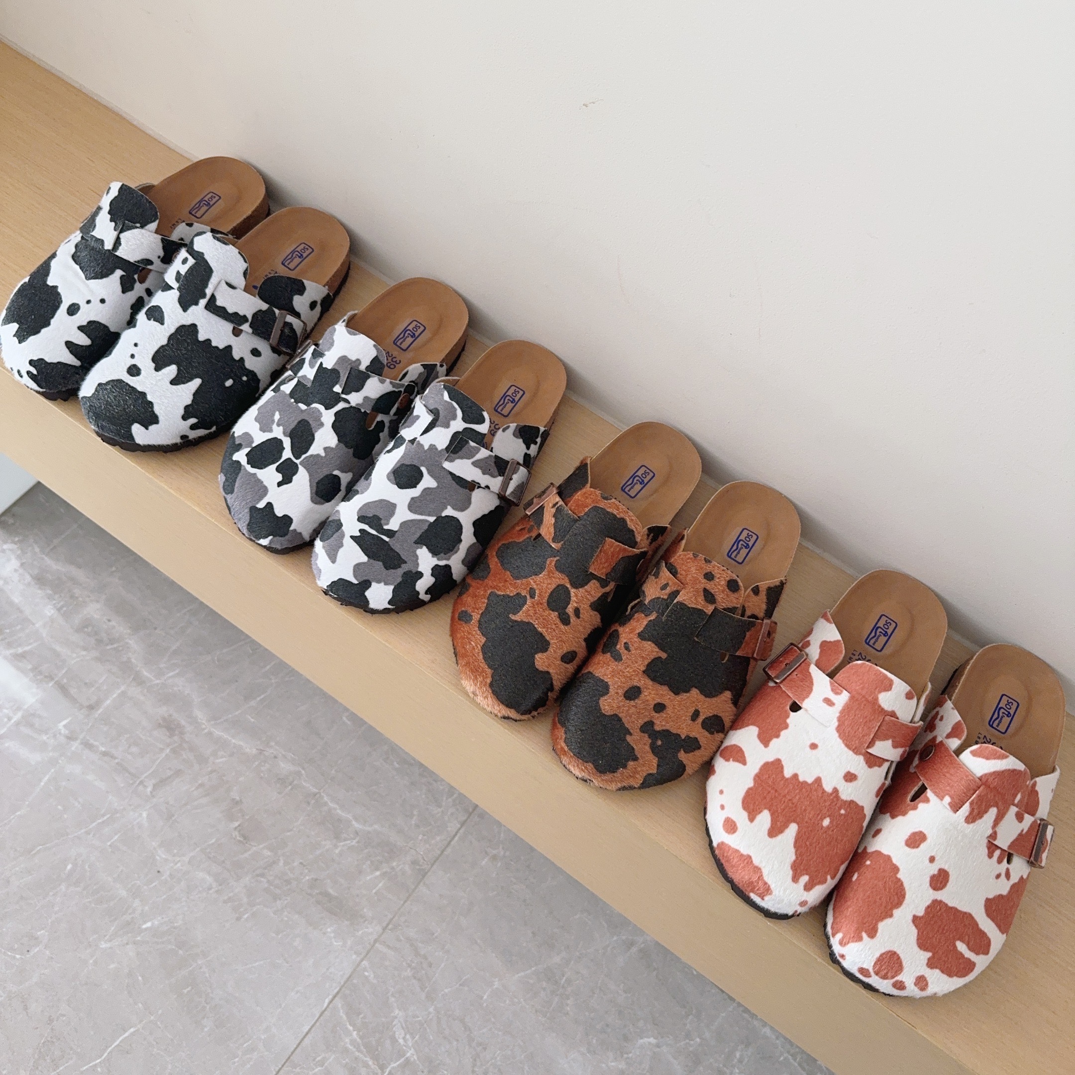 UGG Kids Pony Hair Series Birken-Style Clogs Adult And Kids