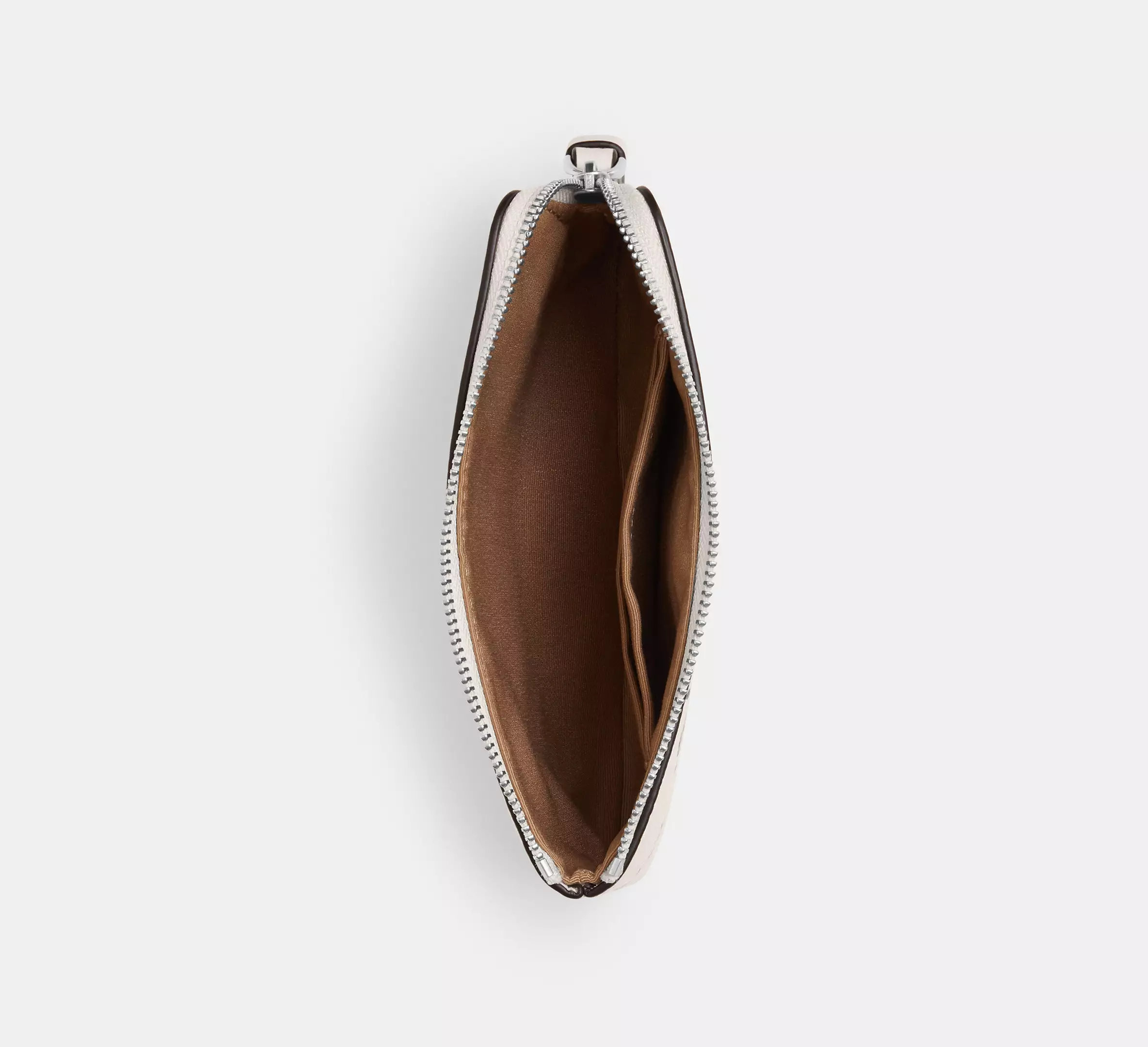 Corner Zip Wristlet With Floral Print