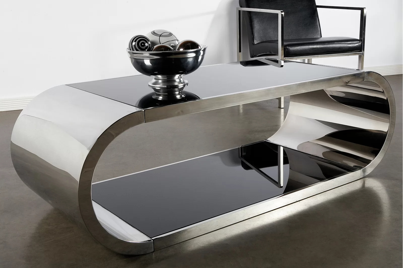Jasonville Floor Shelf Coffee Table with Storage