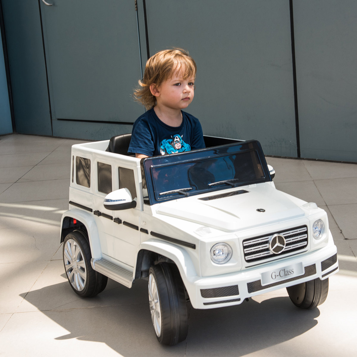 12V Mercedes Benz G500 Licensed Kids Ride On SUV Car with
