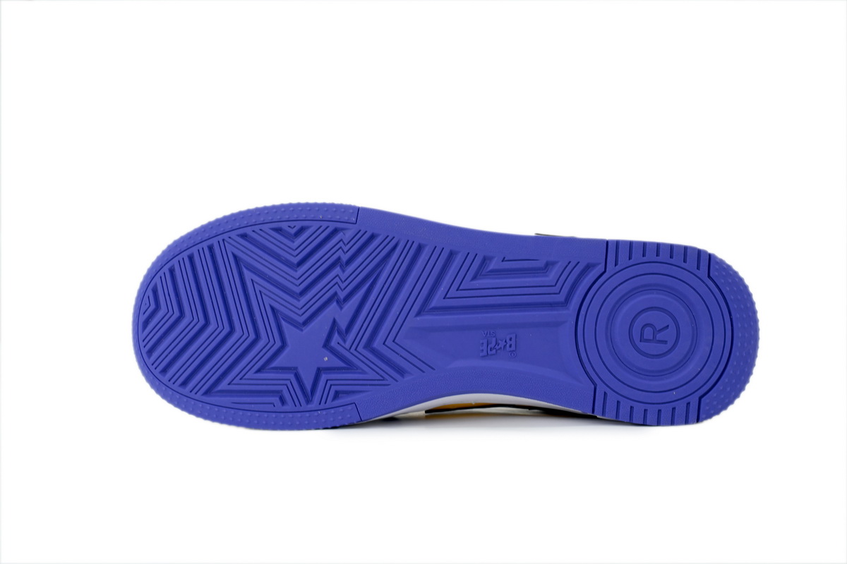 A BATHING APE BAPE Purple Yellow OZXSHM304911P