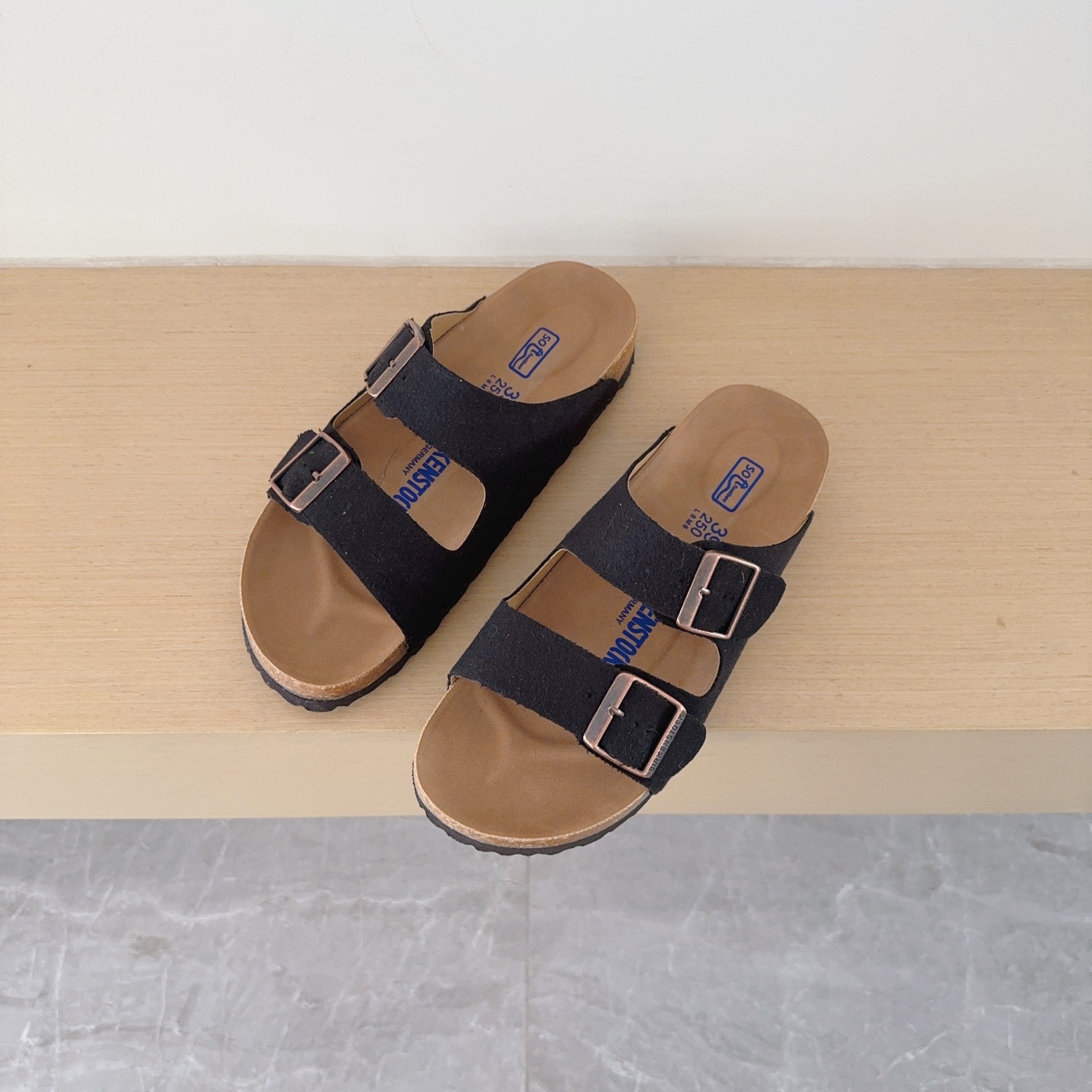 UGG Kids Wool Birken-Style Two-Strap Sandals Adult And Kids