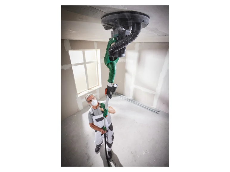PARKSIDE® Ponceuse murs et plafonds avec manche télescopique PWDS 920 C3, 710 W