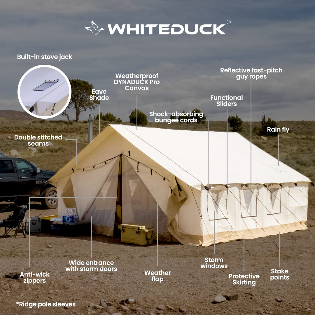 Canvas Wall Tent - Waterproof 4 Season