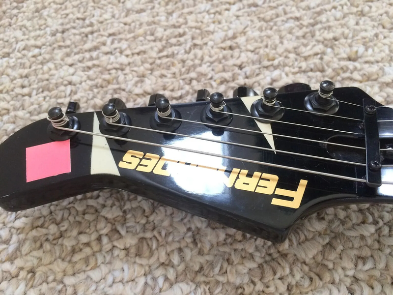 Fernandes Adrian Vandenberg Signature Electric Guitar HSS Pickups