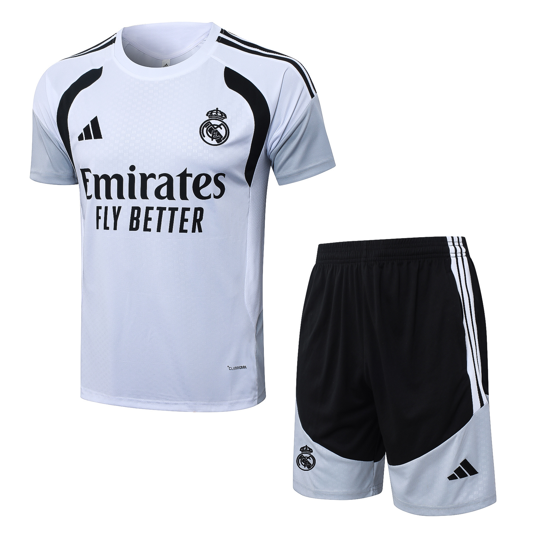 Short Sleeves Real Madrid 2025/26 Training Suit