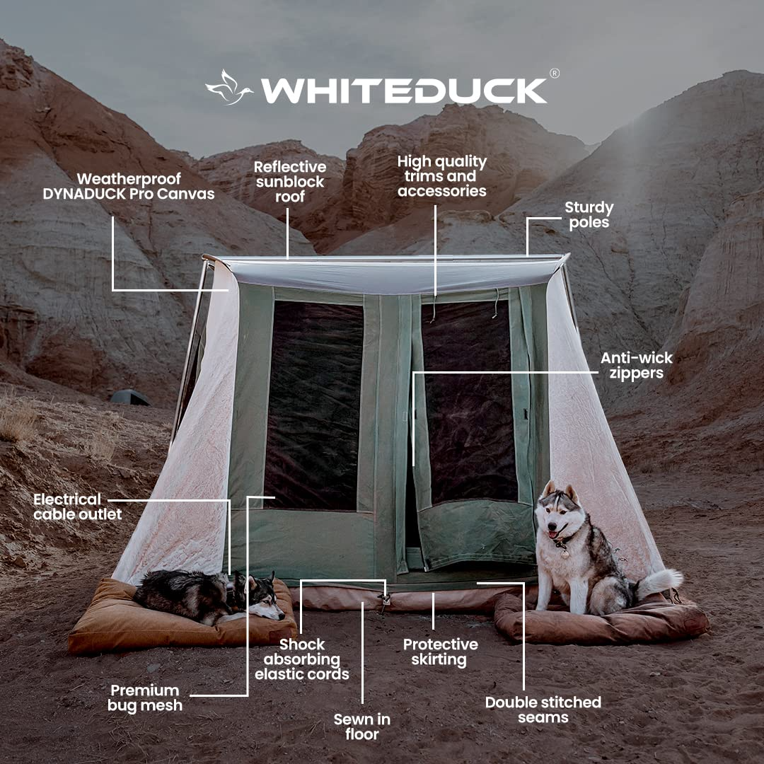Canvas Cabin Tent - Waterproof