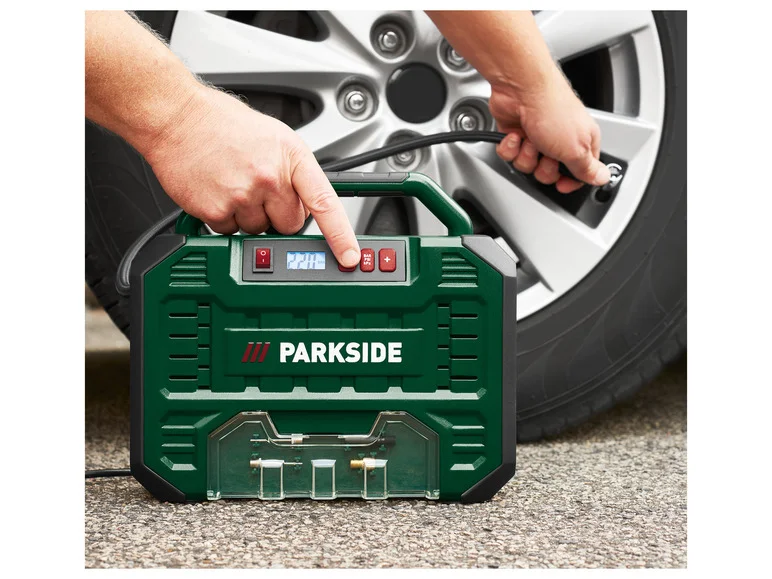 PARKSIDE® Compresseur numérique portatif PMK 150 A1, 12 V ou 230 V