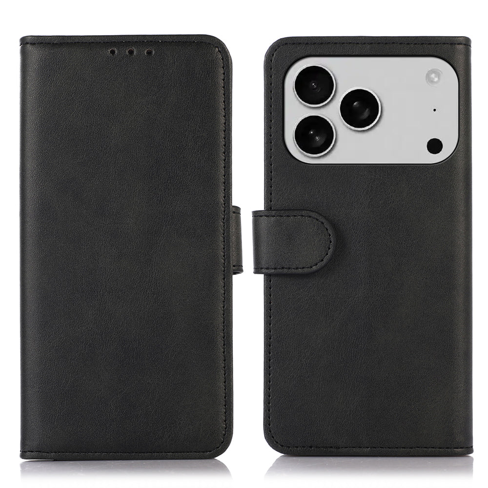 iPhone 17 Pro Stand & Holder Leather - back view