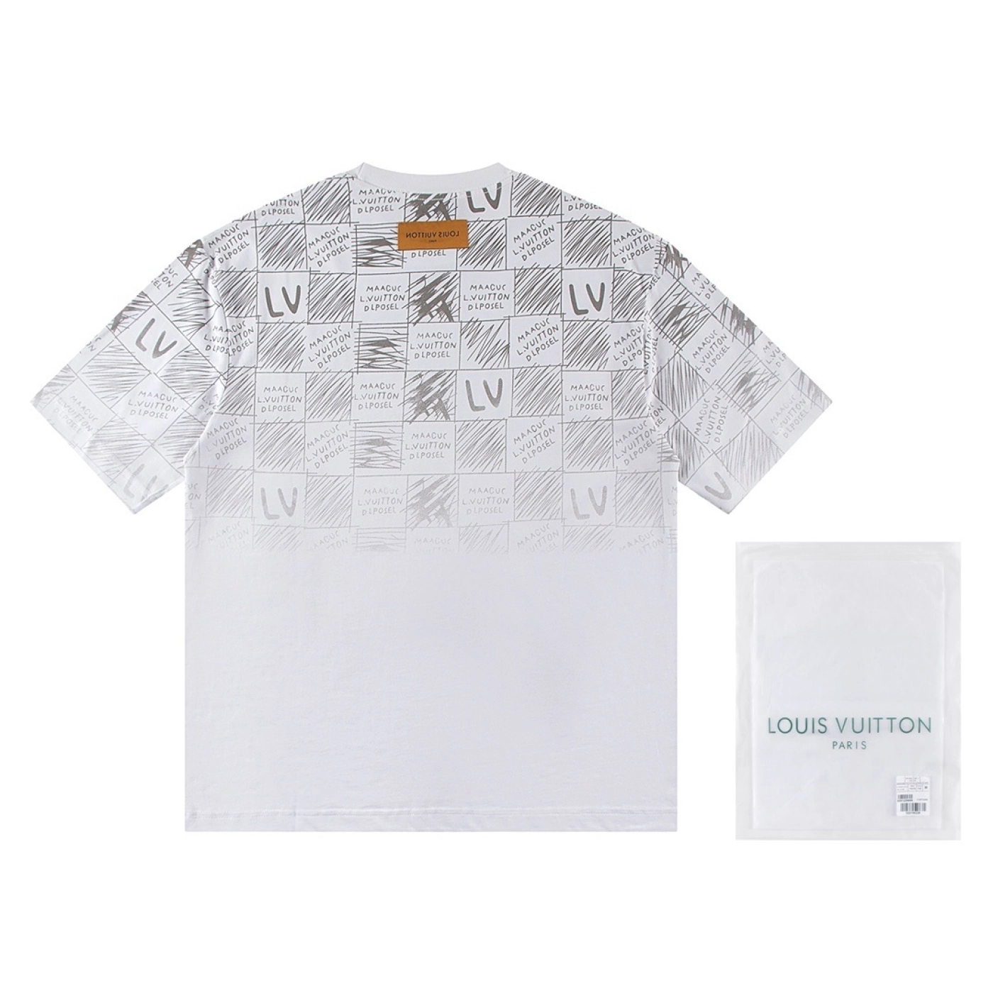 Louis Vuitton T-shirt W2644 Black/White