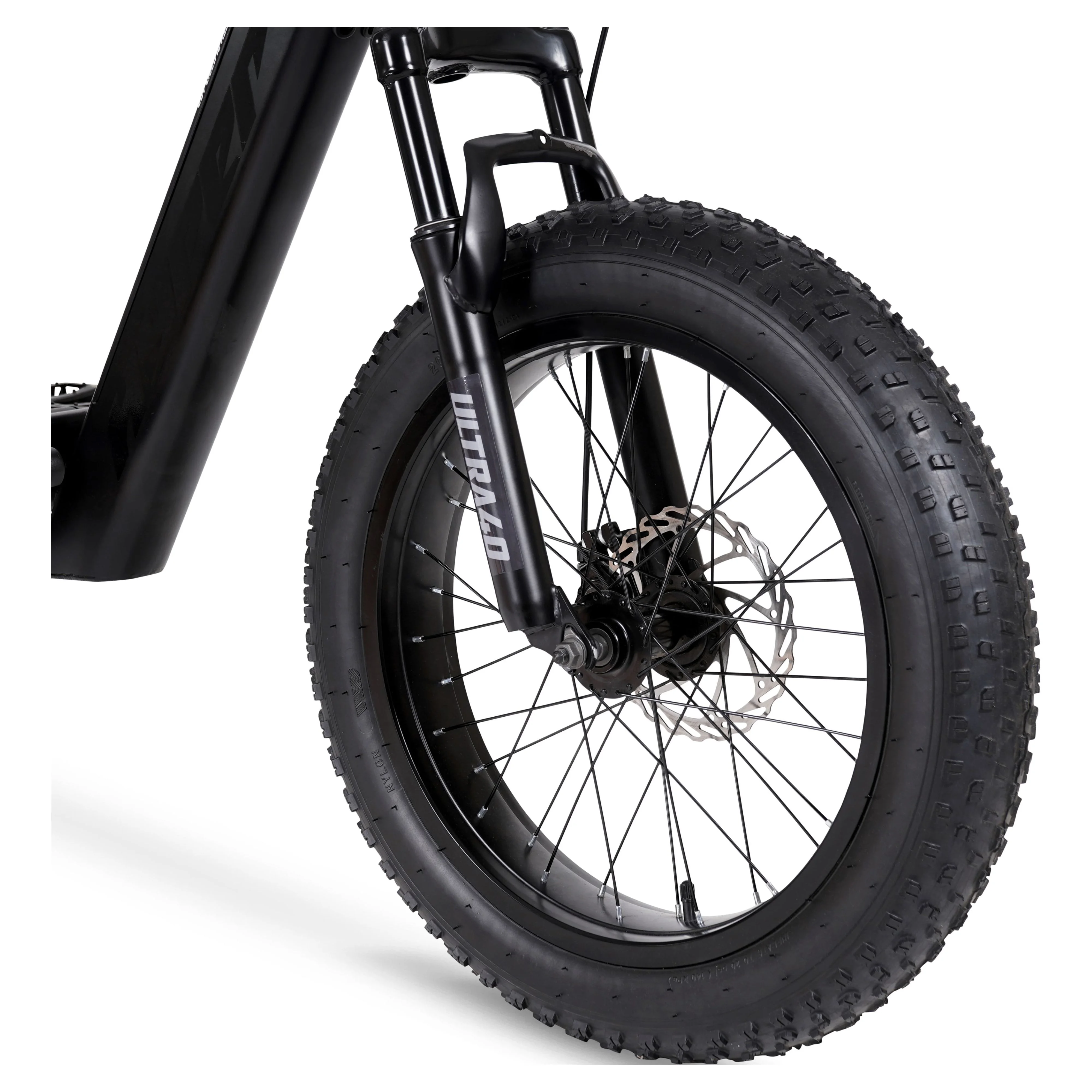 Hyper Ultra 40 20in Electric Bike, 250W, Matte Black