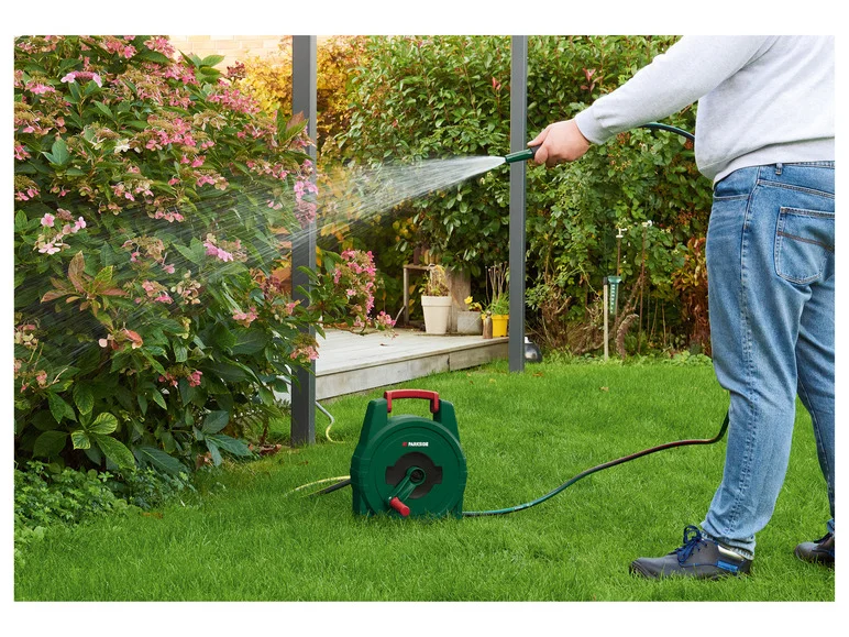 PARKSIDE® Enrouleur avec tuyau, 10 m, 3/8