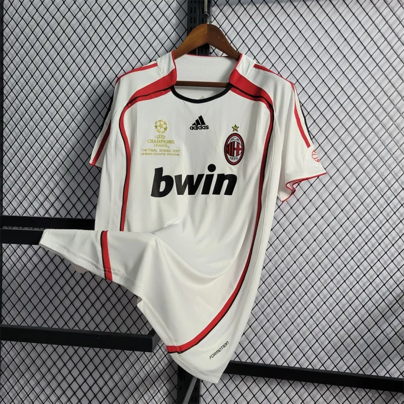 2006/07 AC Milan Adidas Away Soccer Jersey Retro CBRO MN