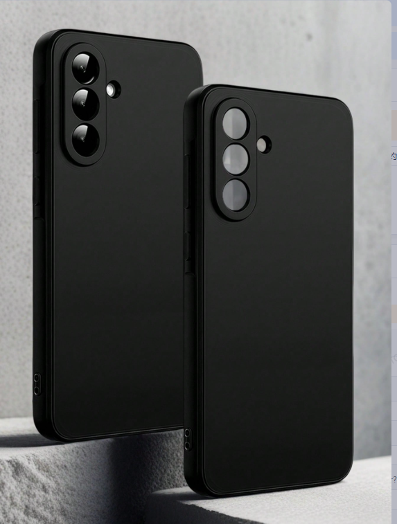 Galaxy A54 Protective Case Silicone - back view
