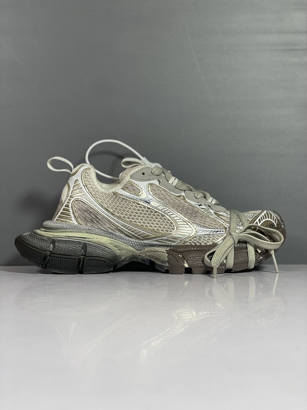 Balenciaga 3XL Washed Light Beige Sneakers