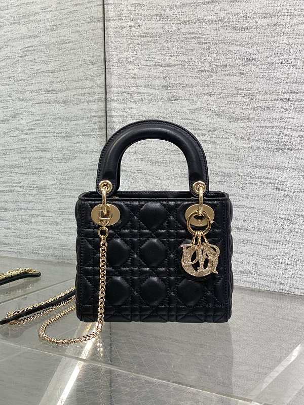 Lady Dior Bag Mini Black