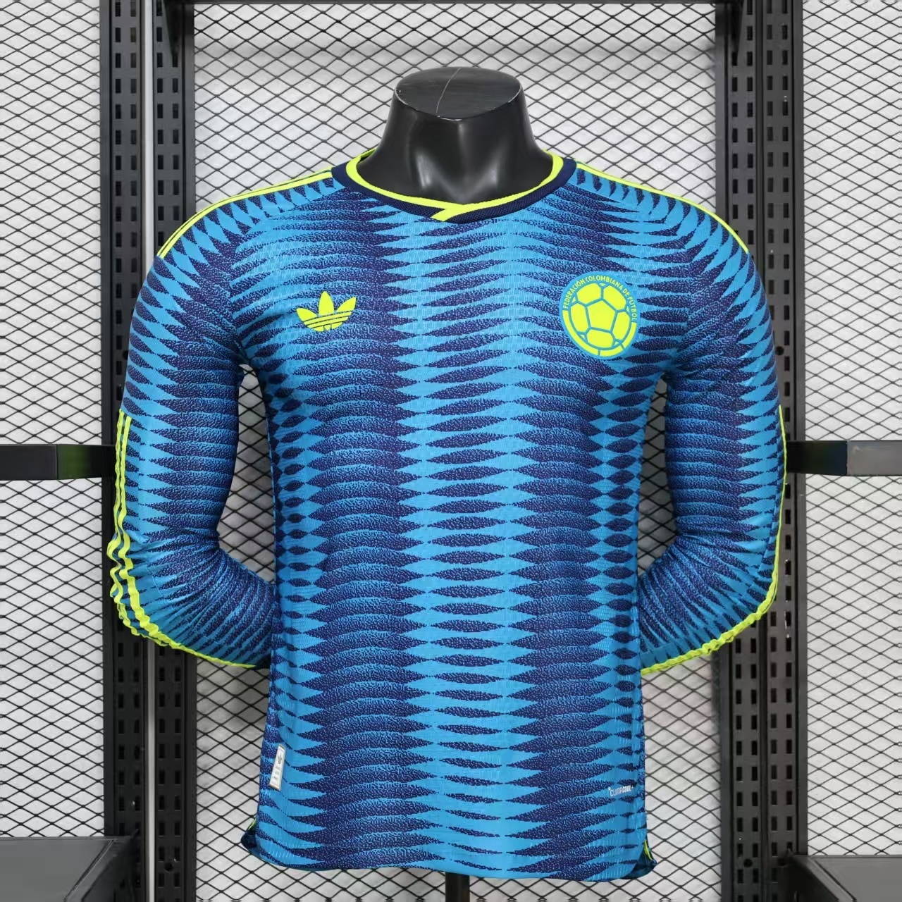 Player Version 2026 World Cup Colombia Away Jersey Long Sleeves S-XXL