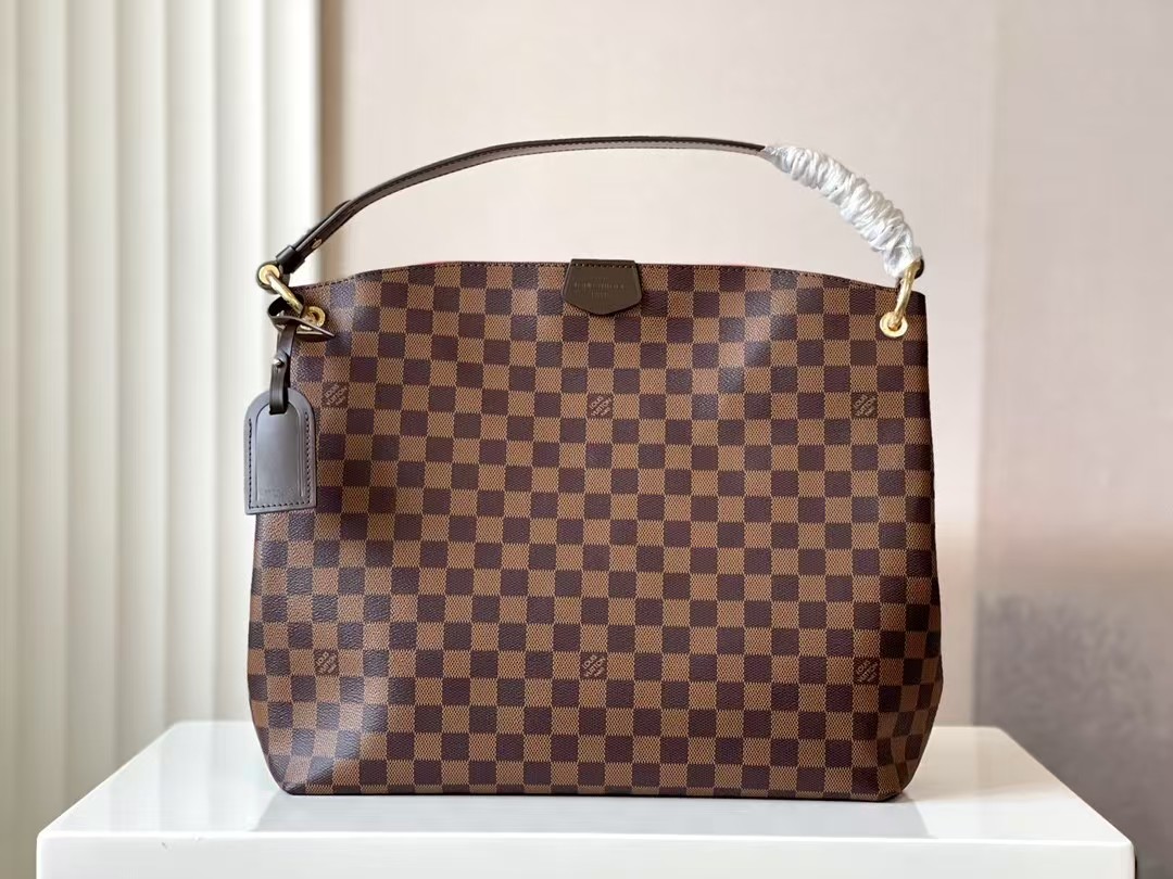 Top version LV graceful damier azur bag