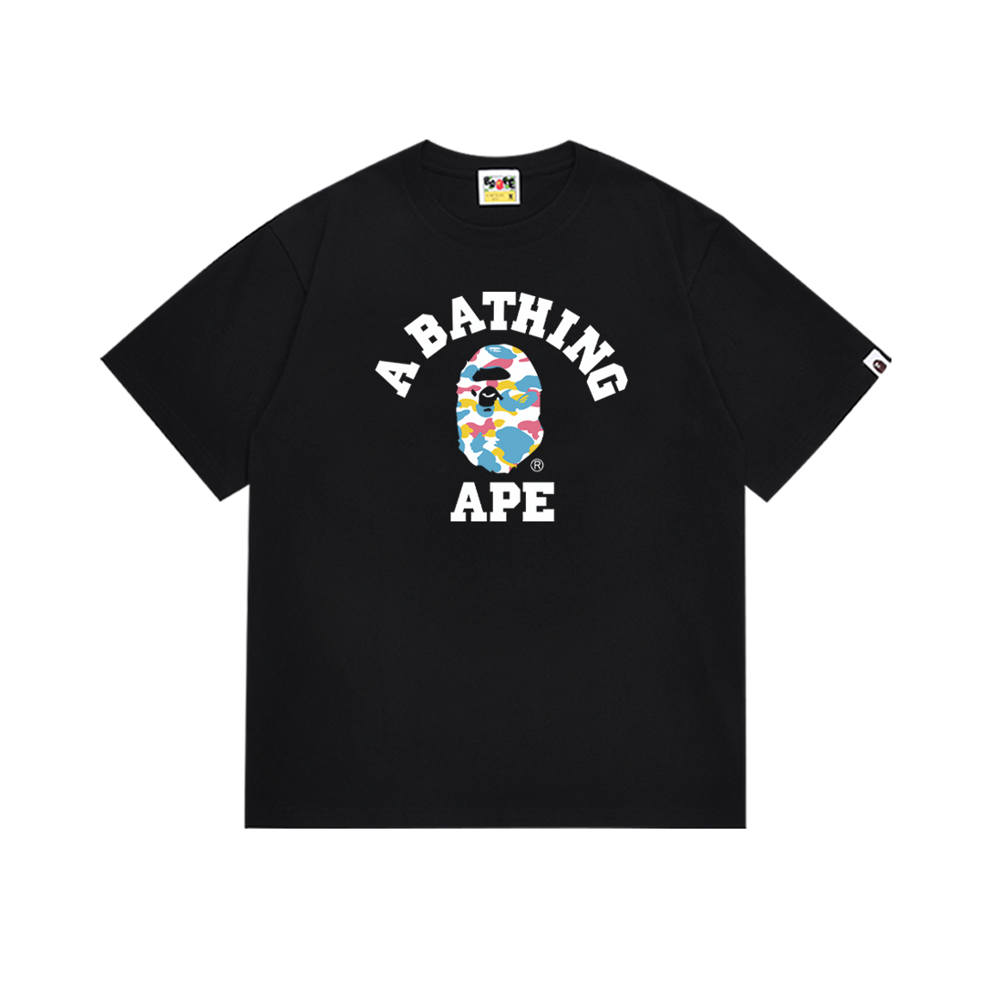 BAPE New Multi Camo College T-Shirt