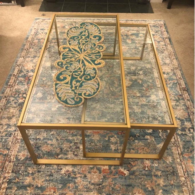 Ogrady Sled 2 Piece Nesting Tables
