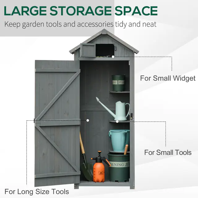 30 x 21 x 71 Garden Storage shed