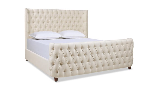 Jennifer Taylor Home Brooklyn King Tufted Panel Bed