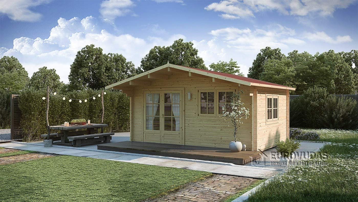 Log cabin MONACO Plus 5x4 m (20m2)