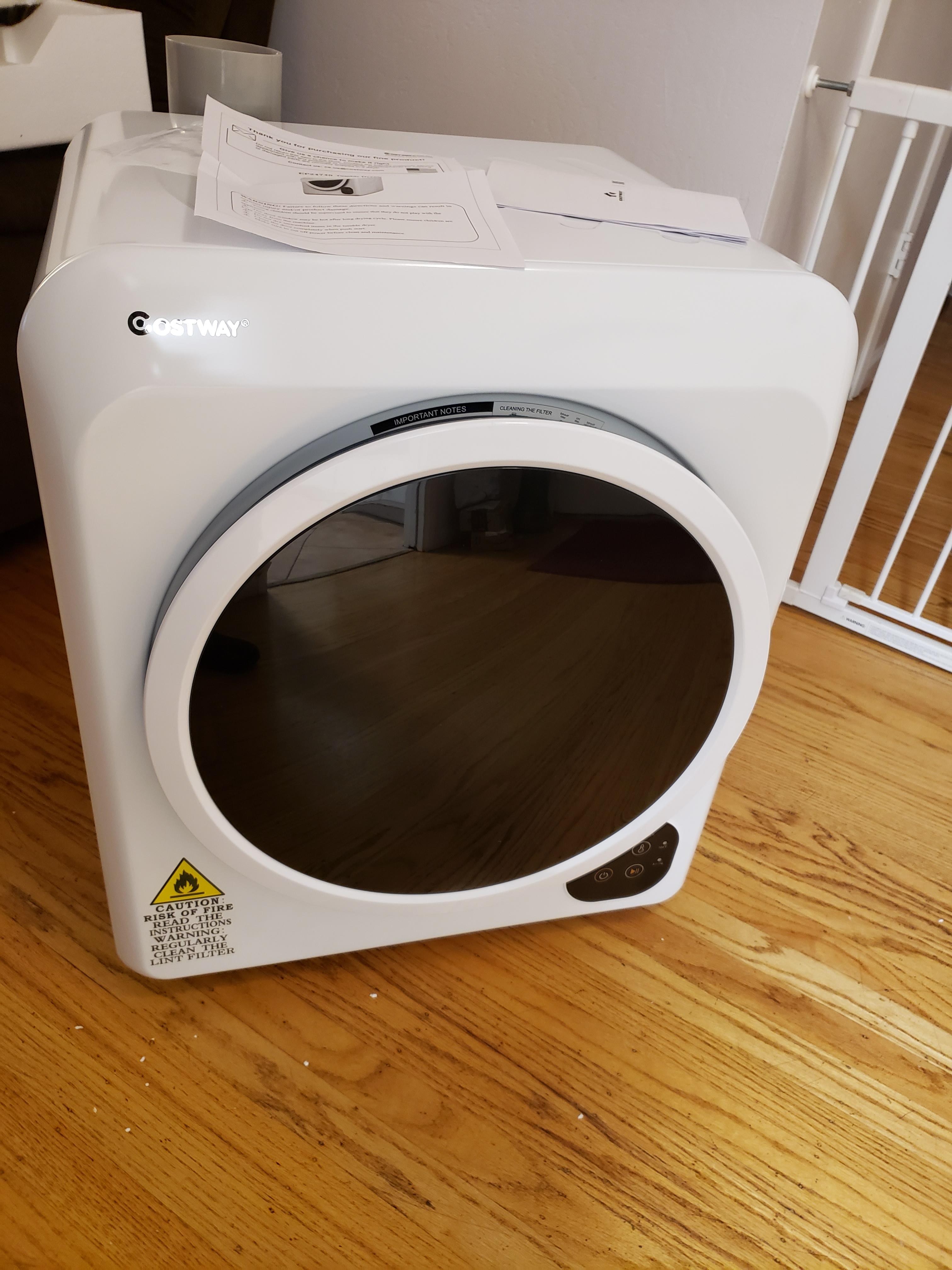 Front Load Compact Tumble Laundry Dryer