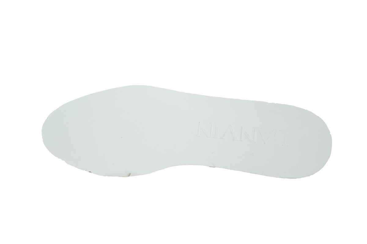 Lanvin Curb Sneakers Beige