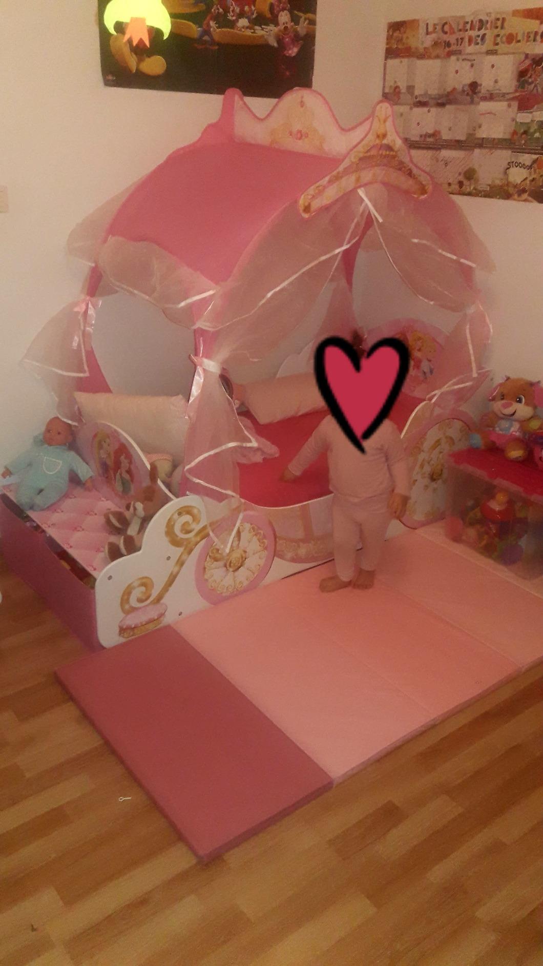 Princess Carriage Kids Toddler Bed by HelloHome