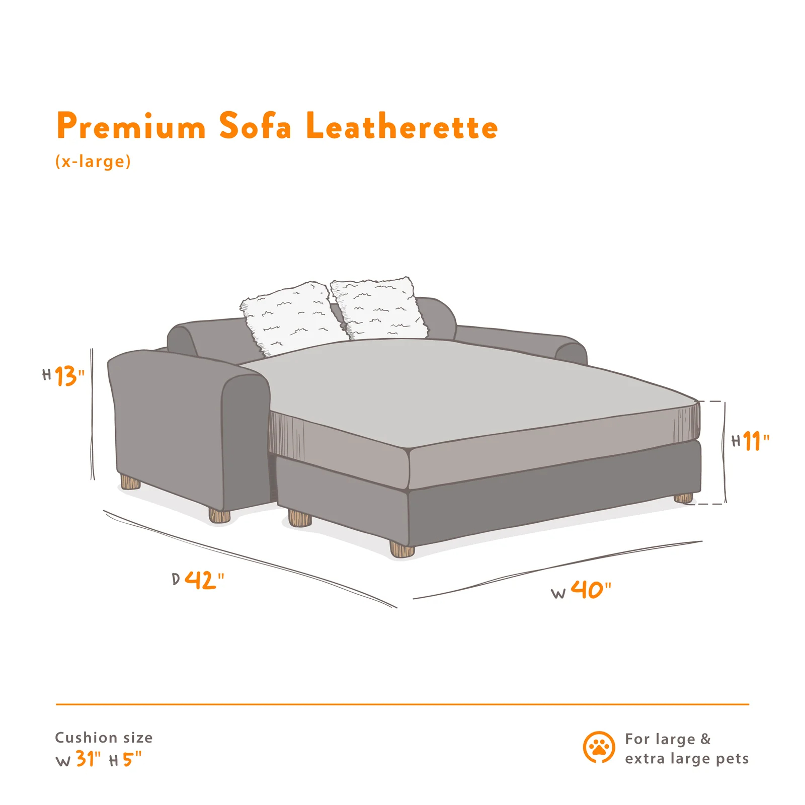 Kayenta Premium Dog Sofa