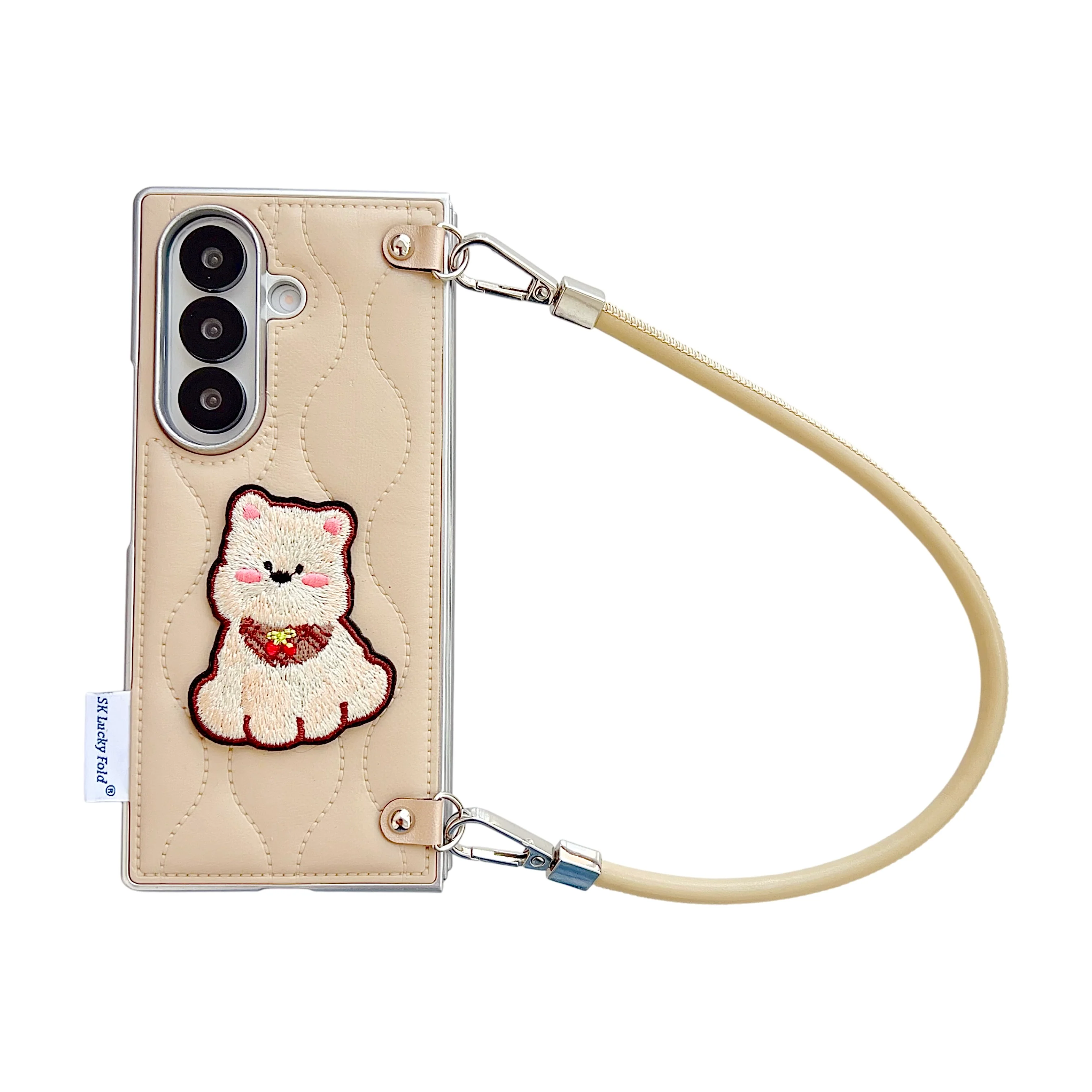 Galaxy Z Fold 7 Protective Case Cartoon - back view