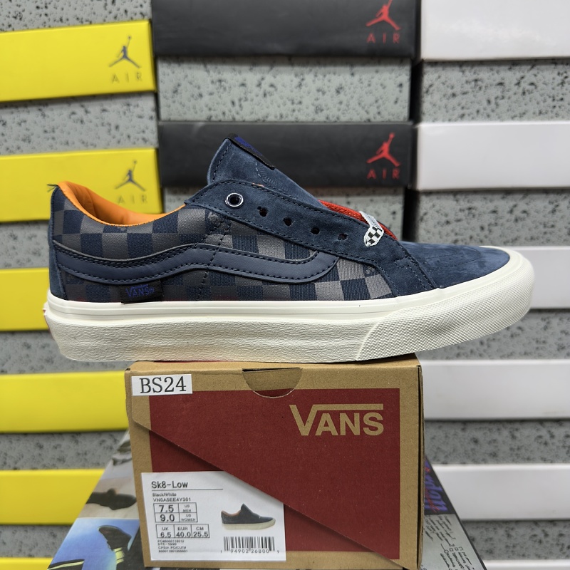 Vans Skool Blue Checker