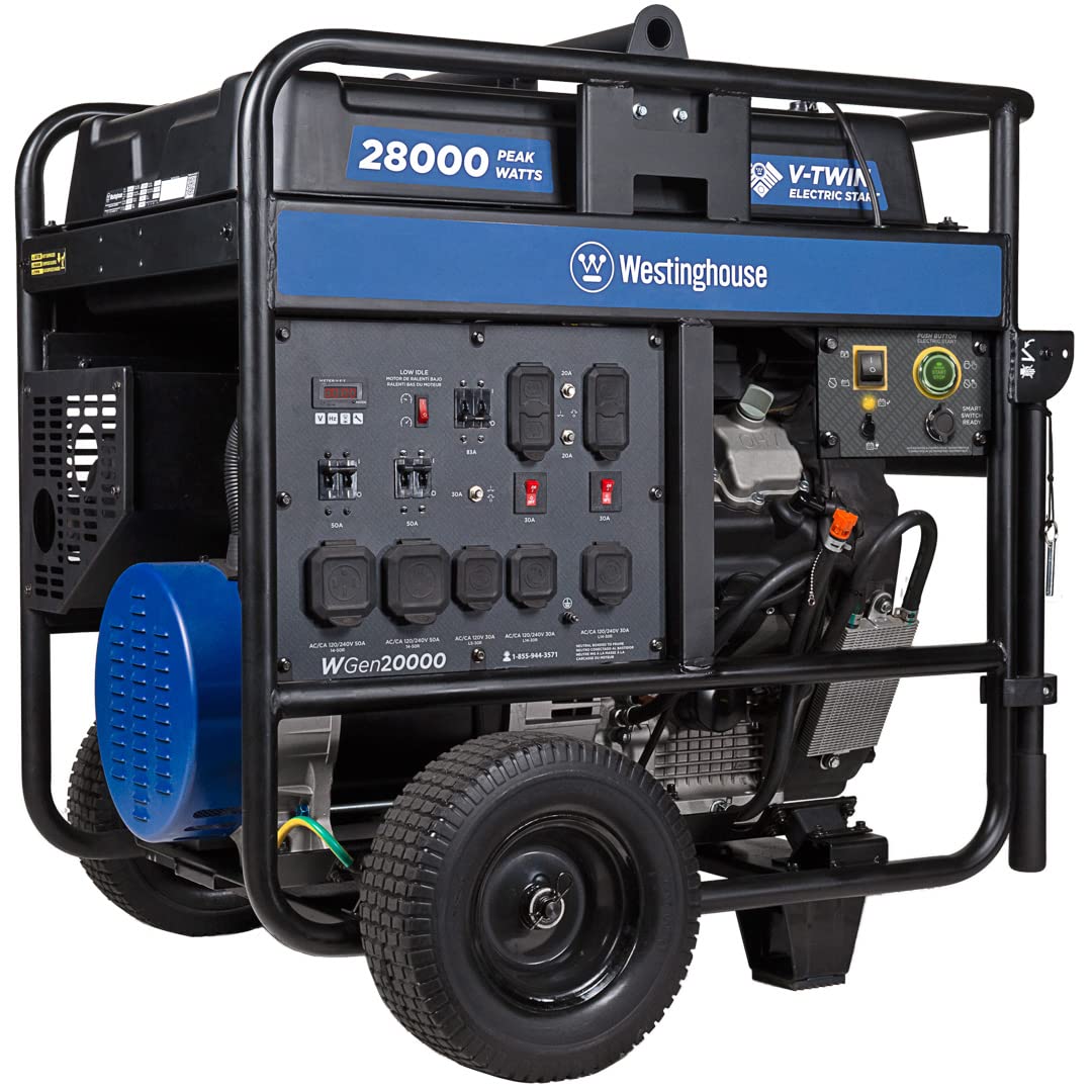 Westinghouse 12500 Watt Dual Fuel Home Backup Portable Generator