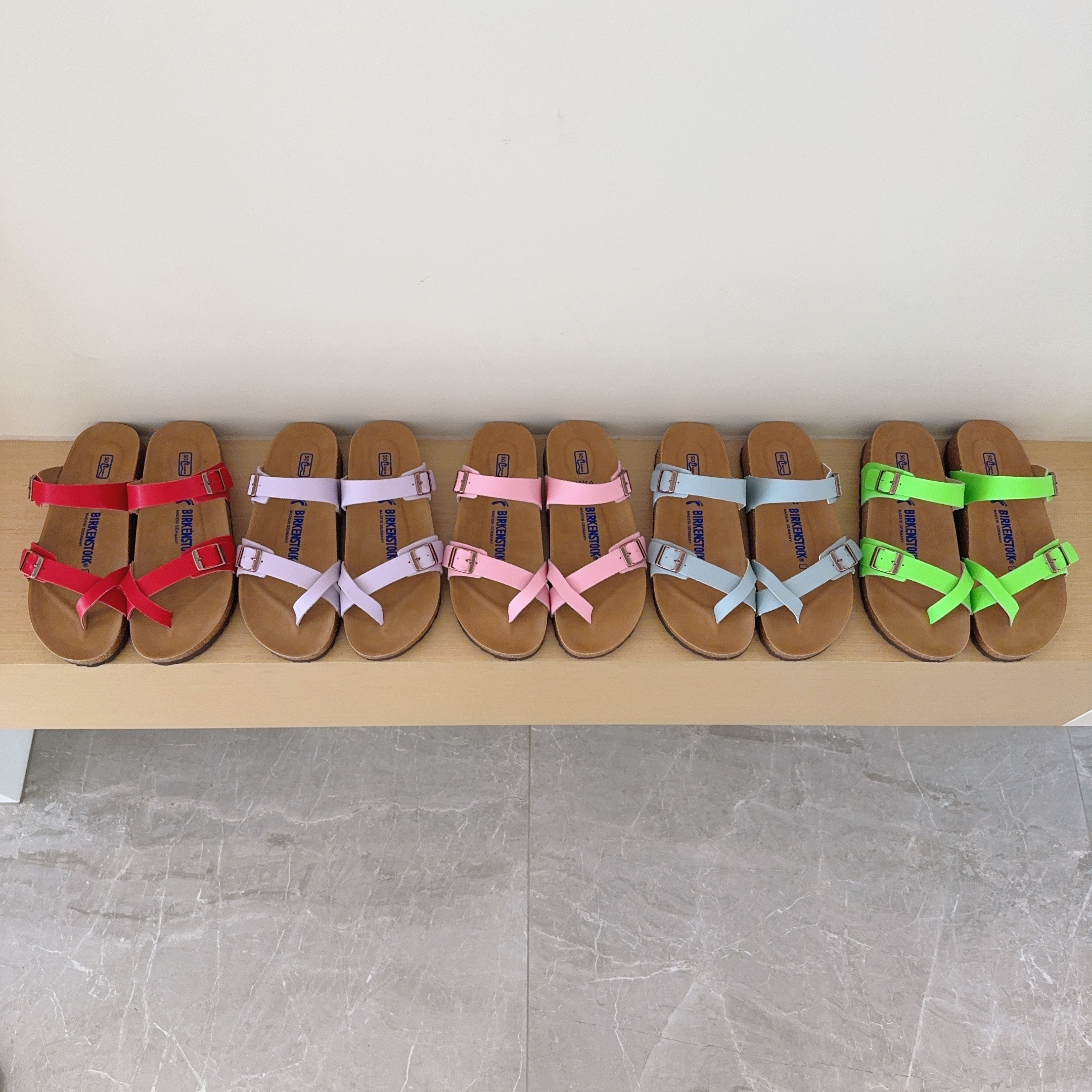 Birken-Style Toe-Post Sandals