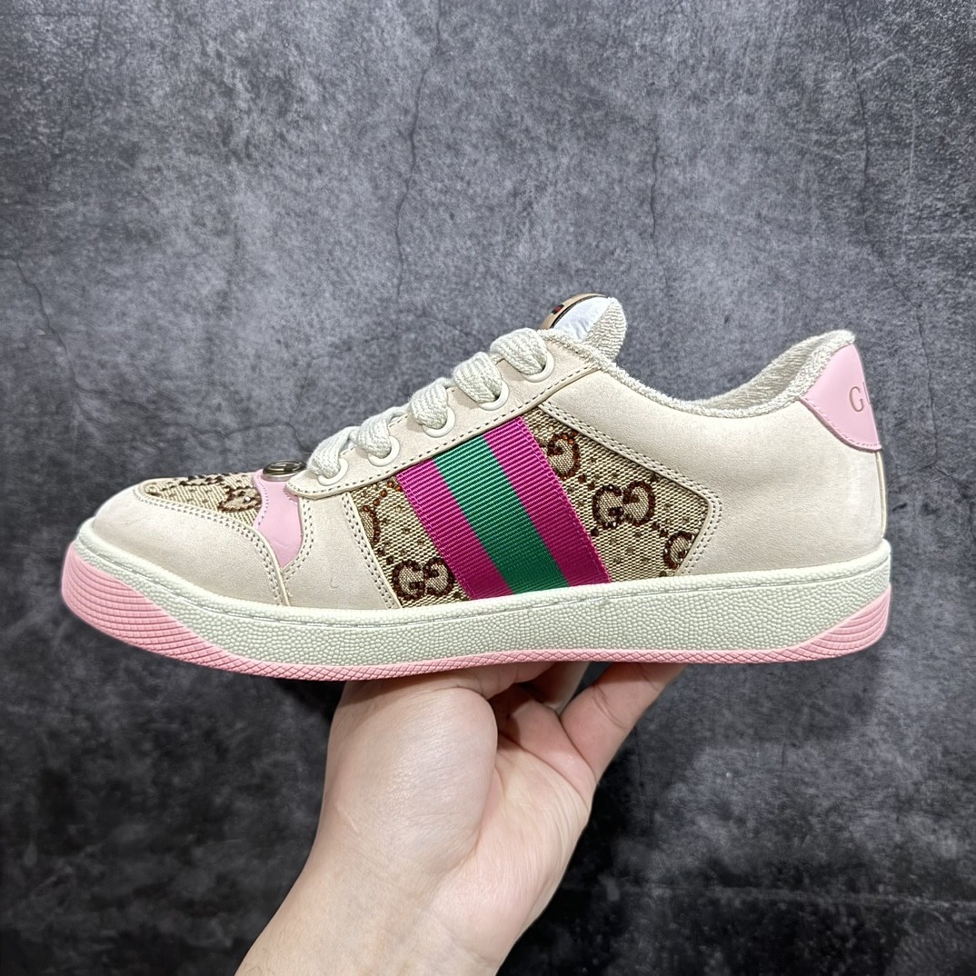 Gucci screener High quality casual sports shoes sneakers