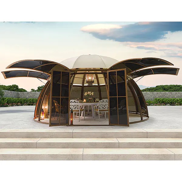 Outdoor sun room tent shade villa