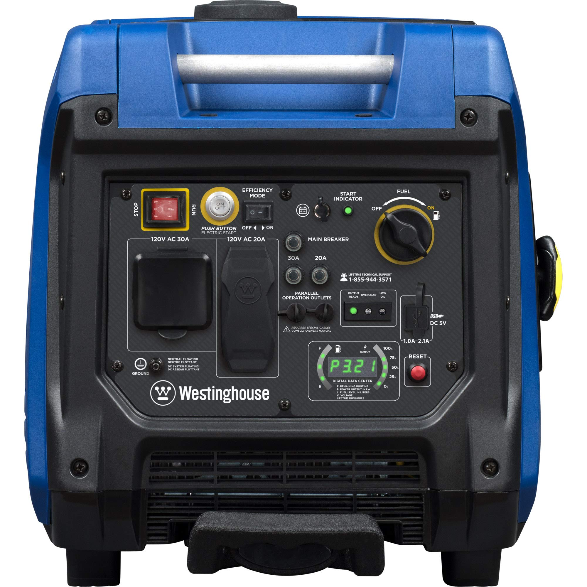 Westinghouse 4500 Watt Super Quiet Portable Inverter Generator