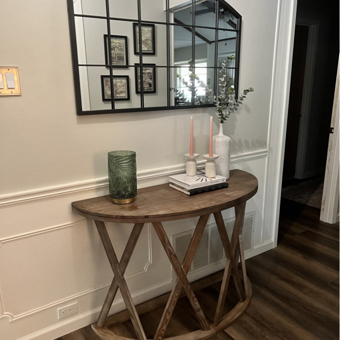 Kaxton Window Pane Metal Mirror