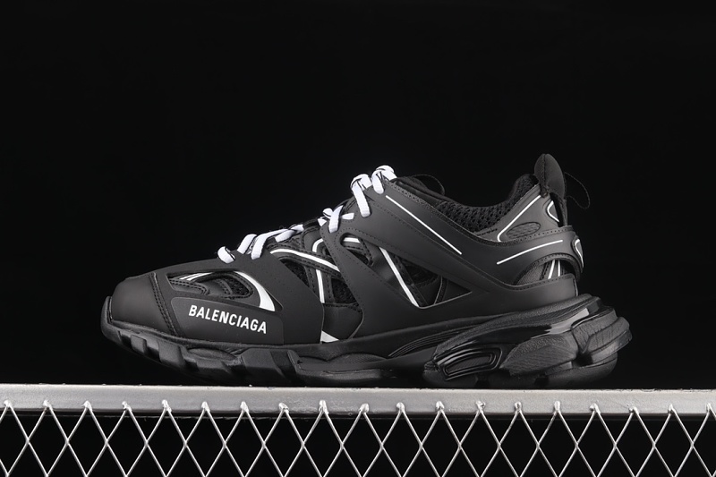 Balenciaga Track 3.0 Black White Sneakers