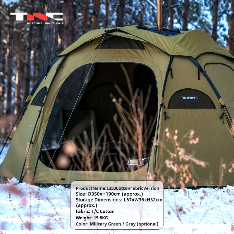 BLACK DRAGON E350 Cotton Fabric Tent