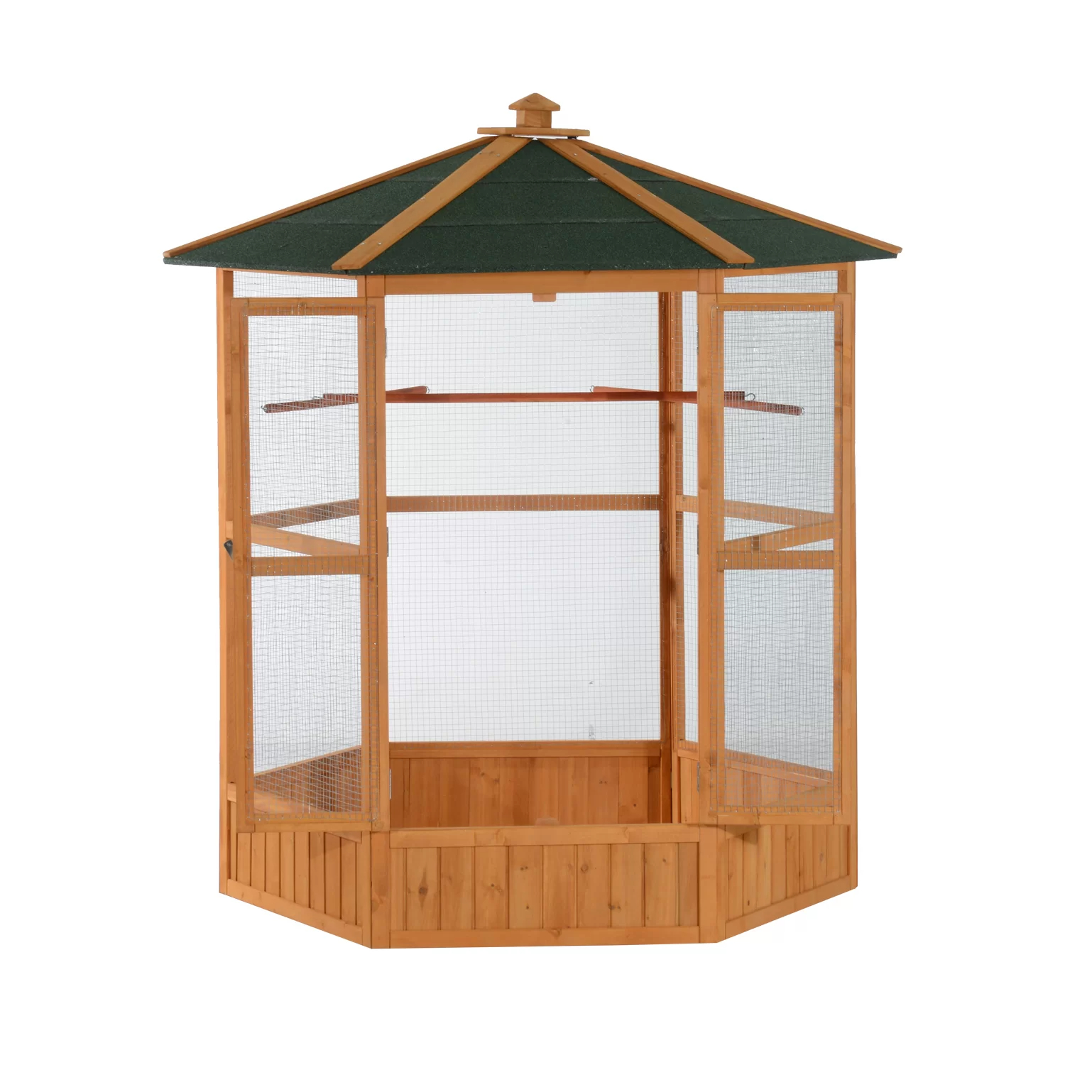 Fielding 65'' Pointed Top Flight Cage with Perch