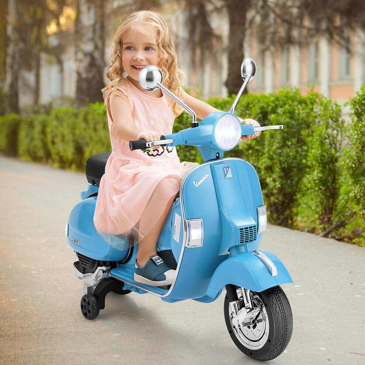 Kids Ride on Vespa Scooter Motorcycle