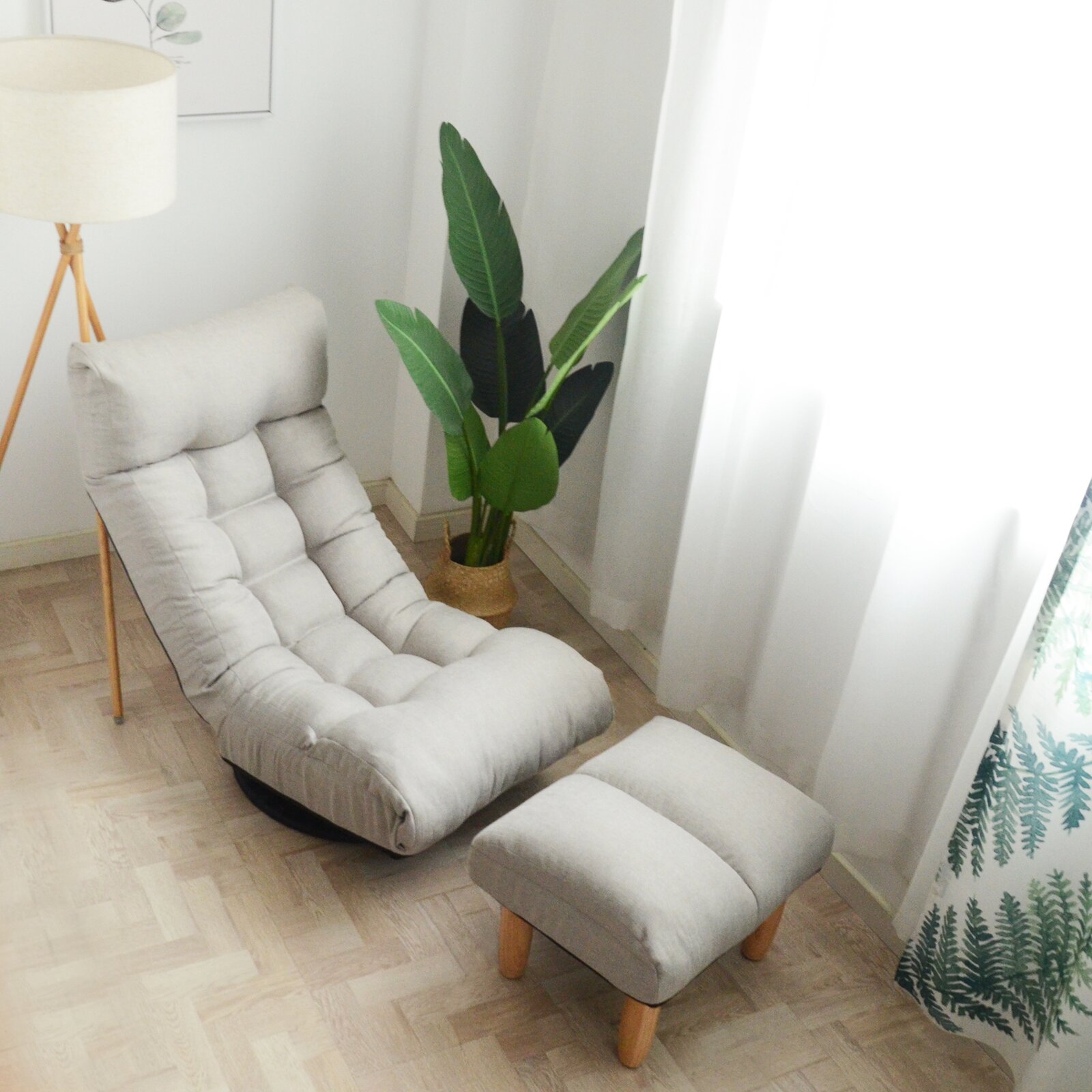 Adjustable Lounge Recliner Floor Game Chair