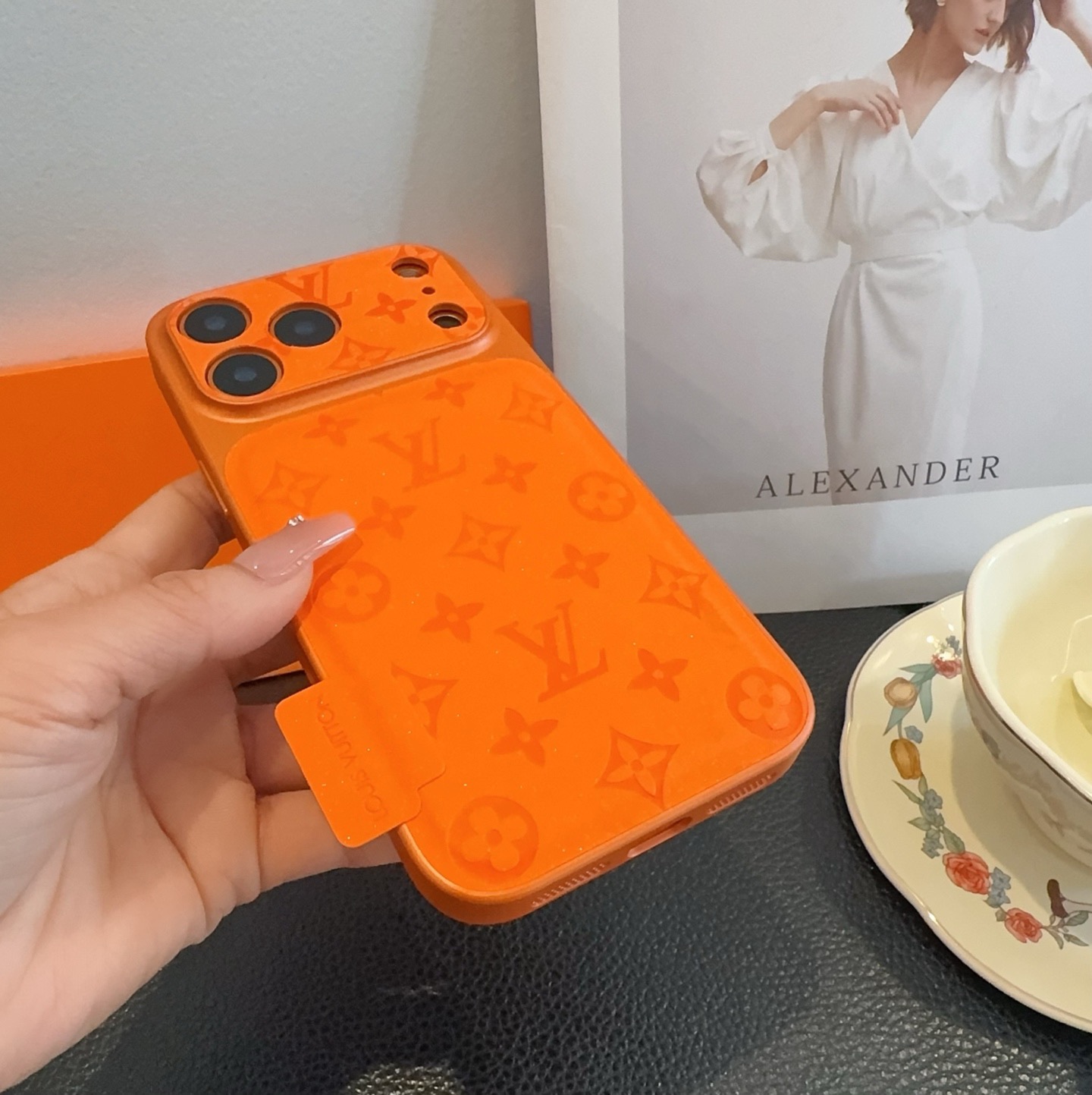 LV Star Series Embossed Phone Case